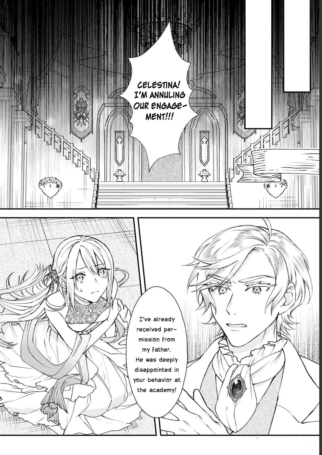 Though I May Be a Villainess, I’ll Show You I Can Obtain Happiness! - Volume 8 Chapter 3 manhwa
