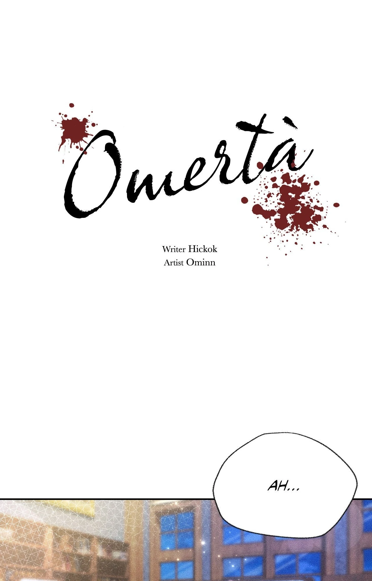 Omertà [Official] - Chapter 10 manhwa