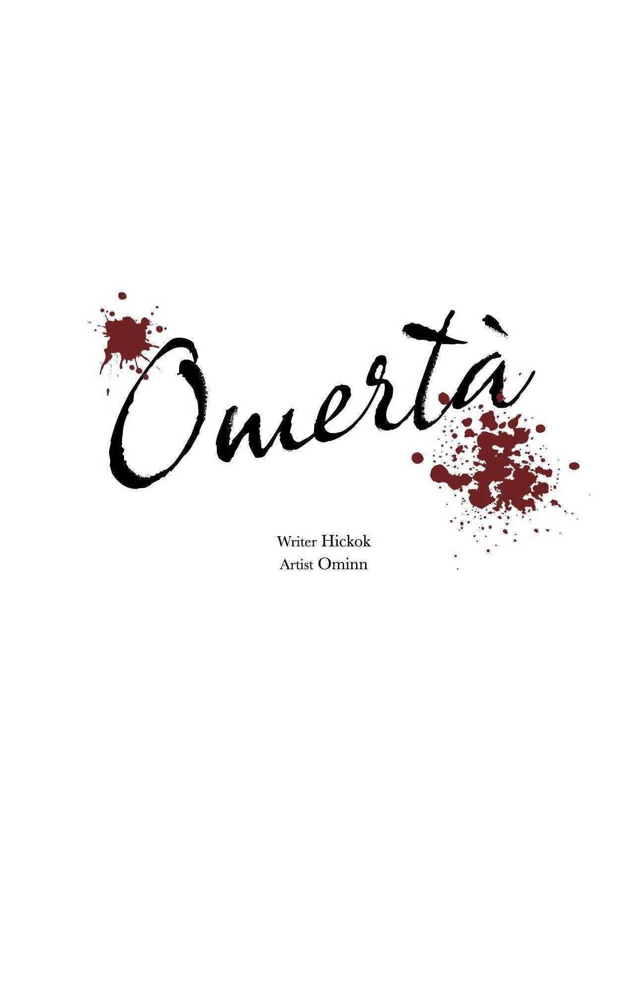 Omertà [Official] - Chapter 21 manhwa