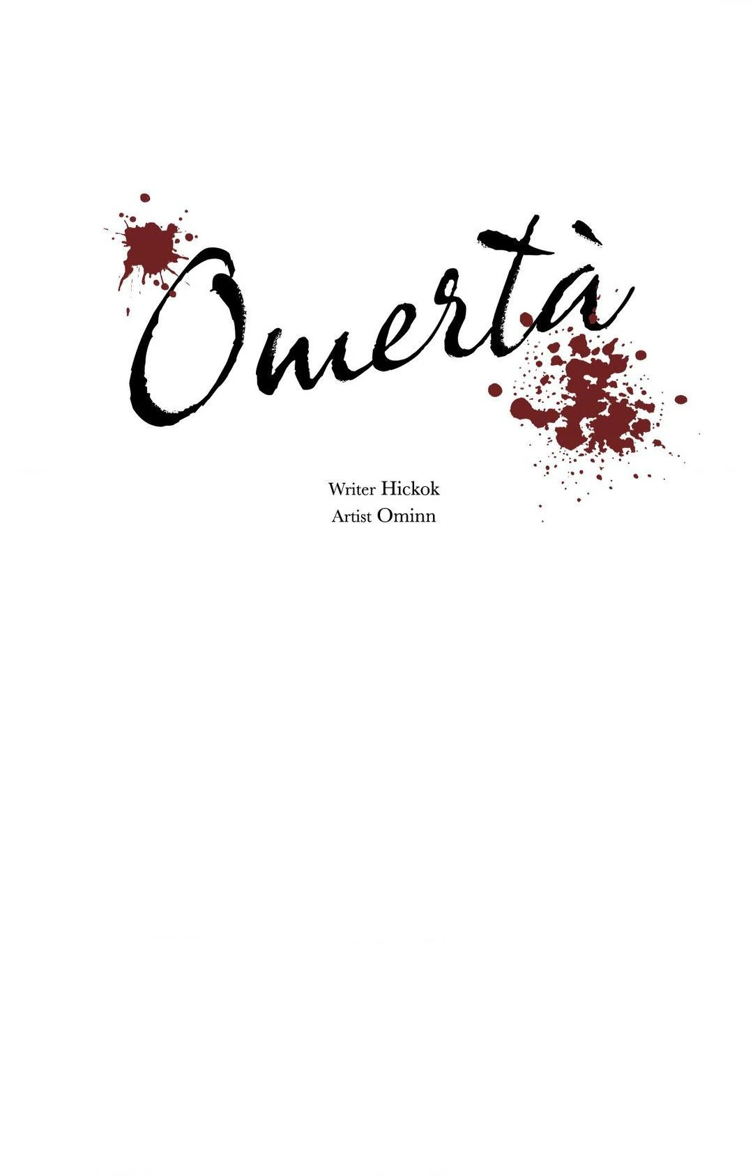 Omertà [Official] - Chapter 9 manhwa