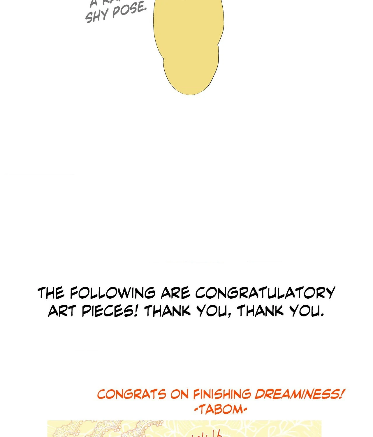 Dreaminess [Official] - Creator's Note manhwa