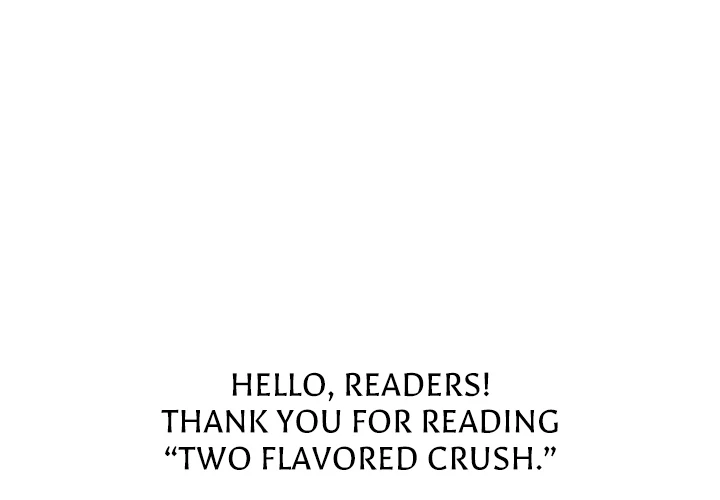 Two Flavored Crush - Schedule Notice manhwa