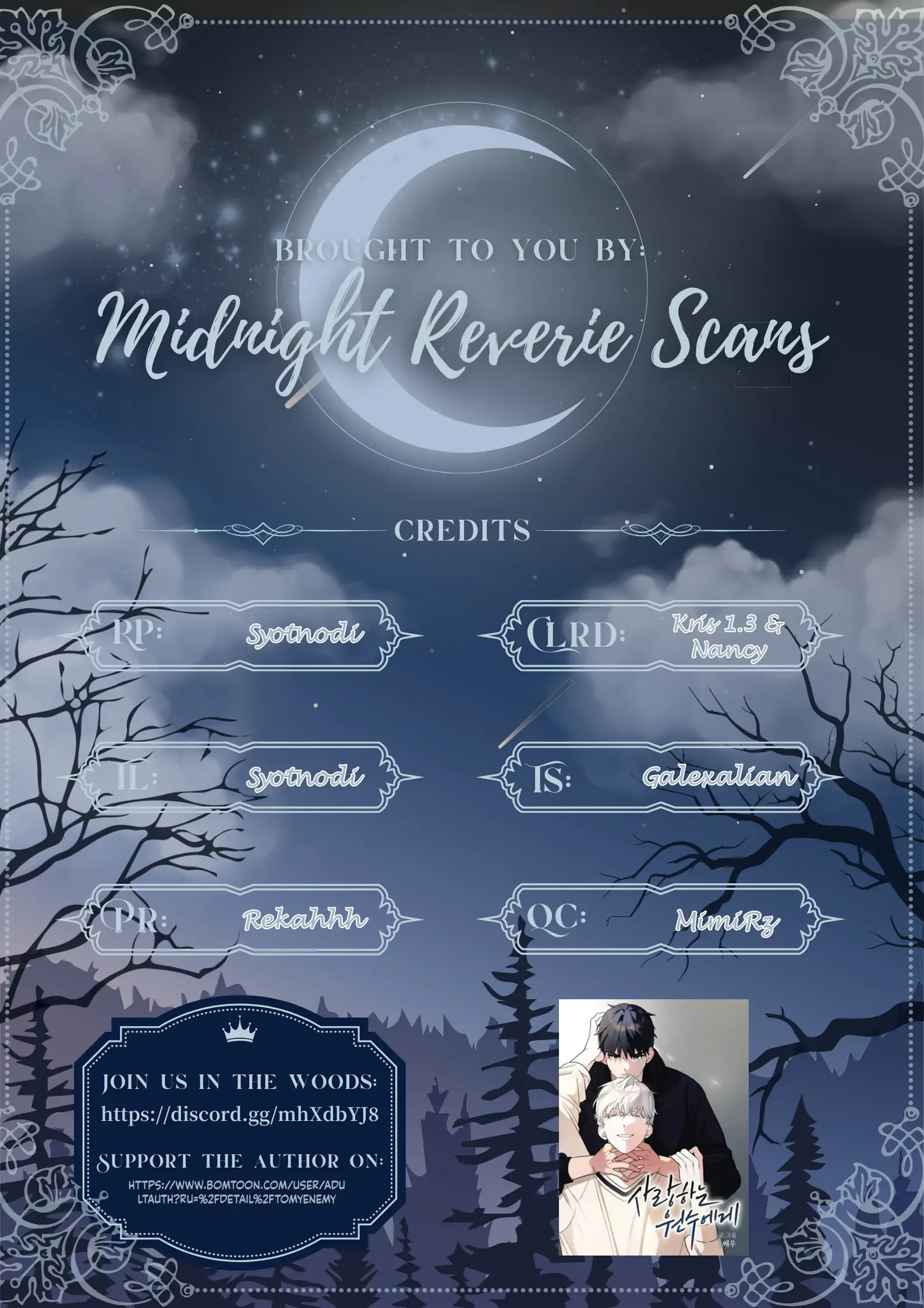 To my beloved enemy - Chapter 3 manhwa