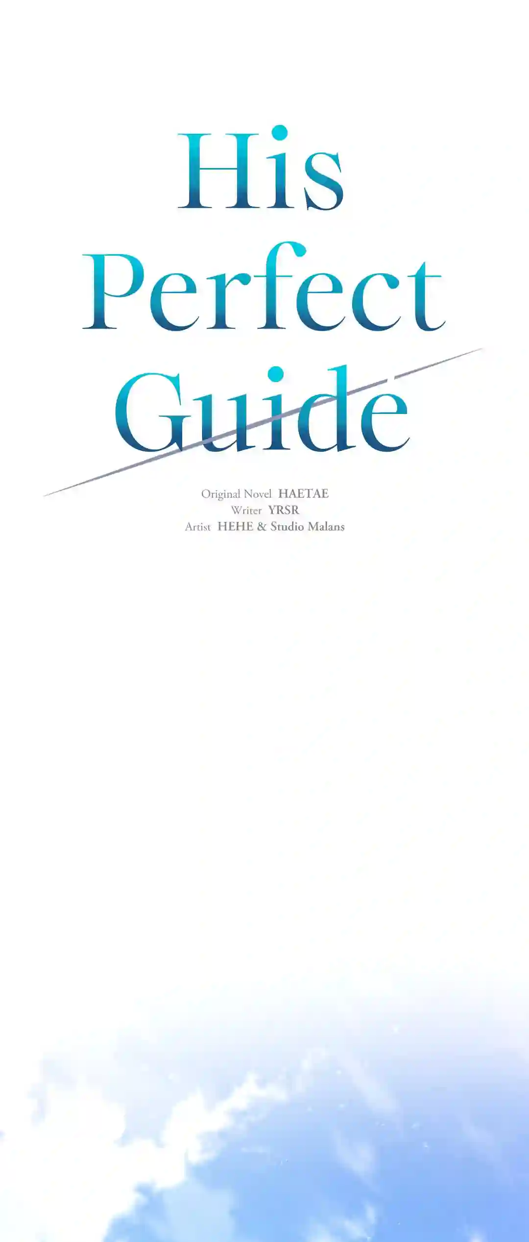His Perfect Guide - Chapter 1 manhwa