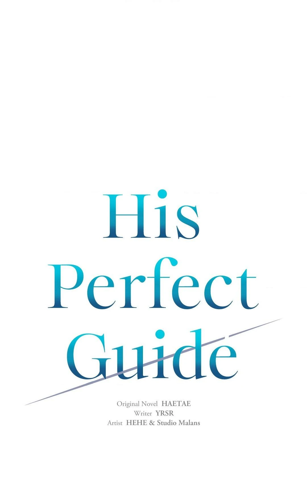 His Perfect Guide - Chapter 13 manhwa