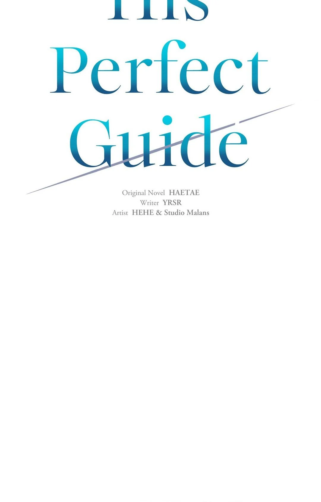 His Perfect Guide - Chapter 14 manhwa