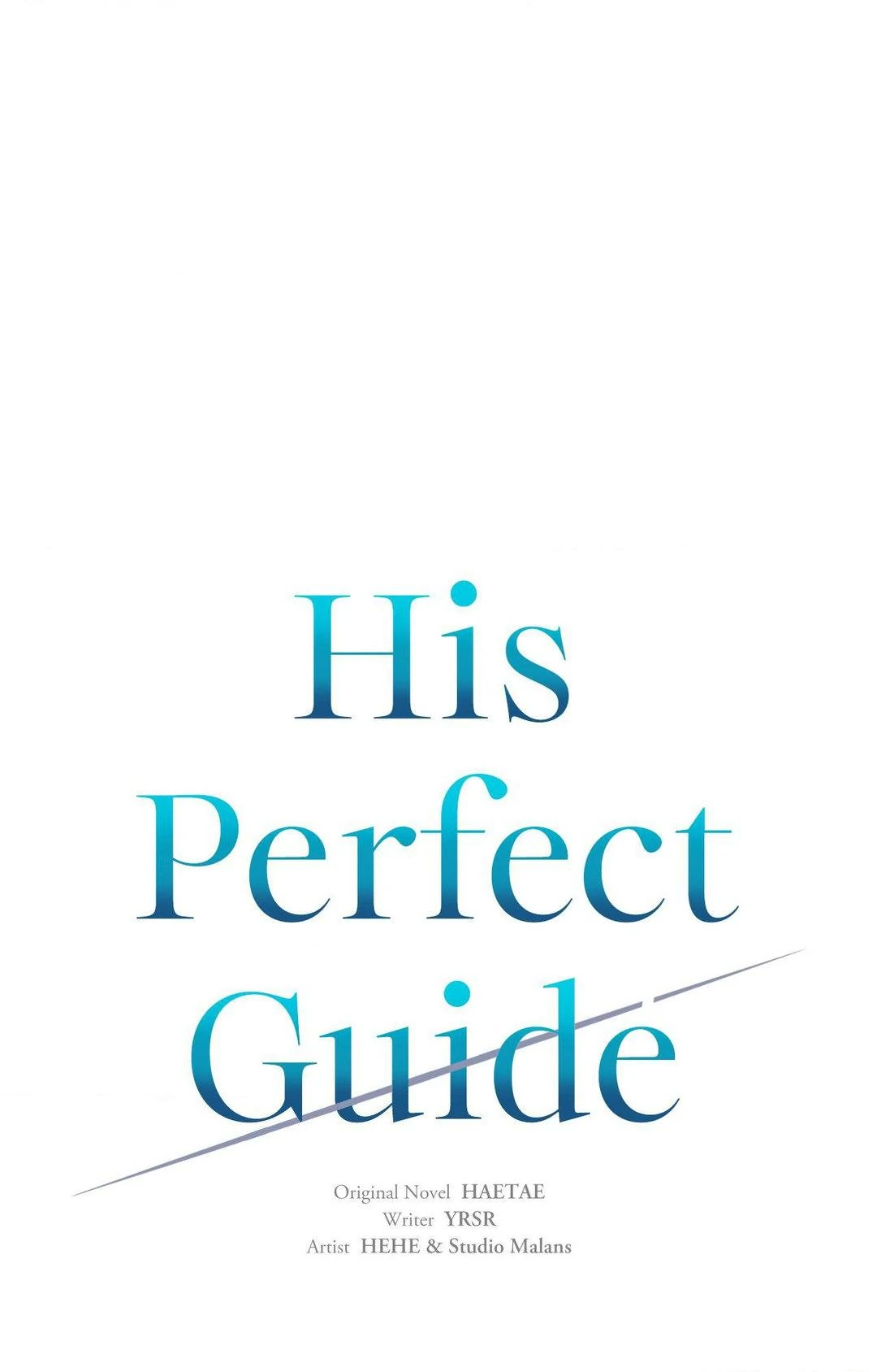 His Perfect Guide - Chapter 3 manhwa
