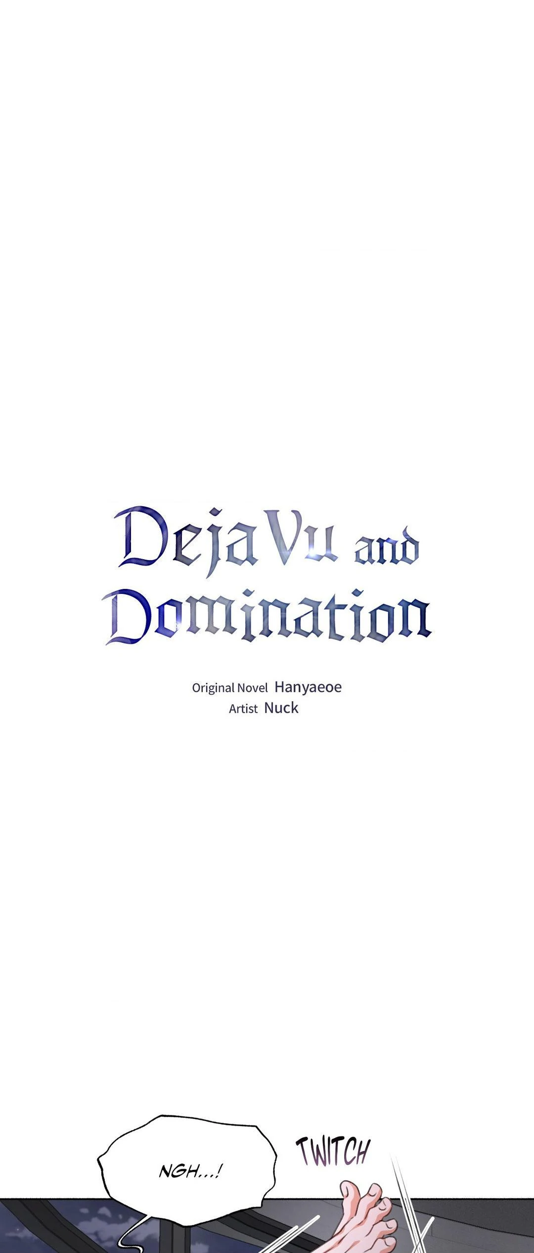 Deja Vu and Domination - Chapter 9 manhwa