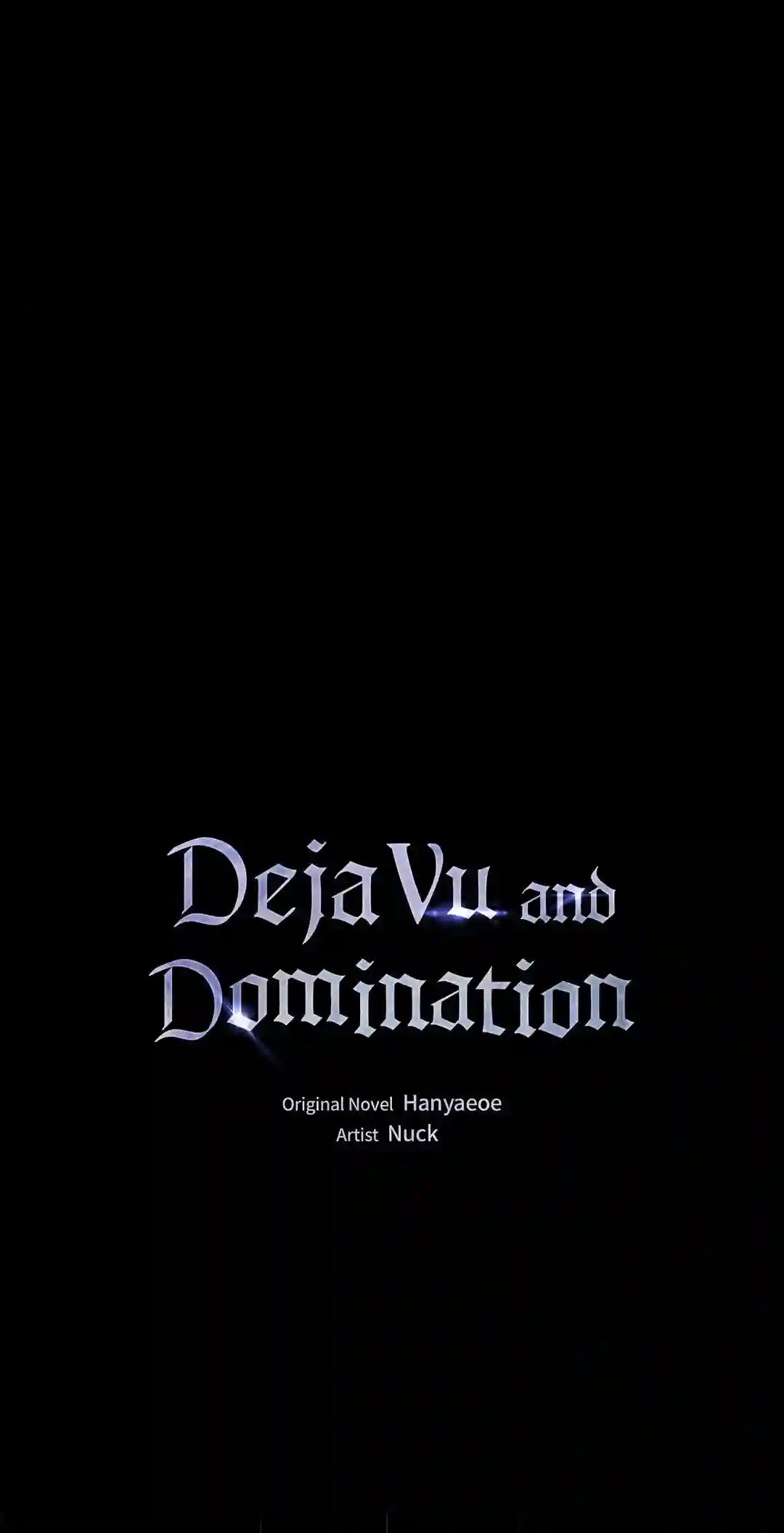 Deja Vu and Domination - Prologue manhwa