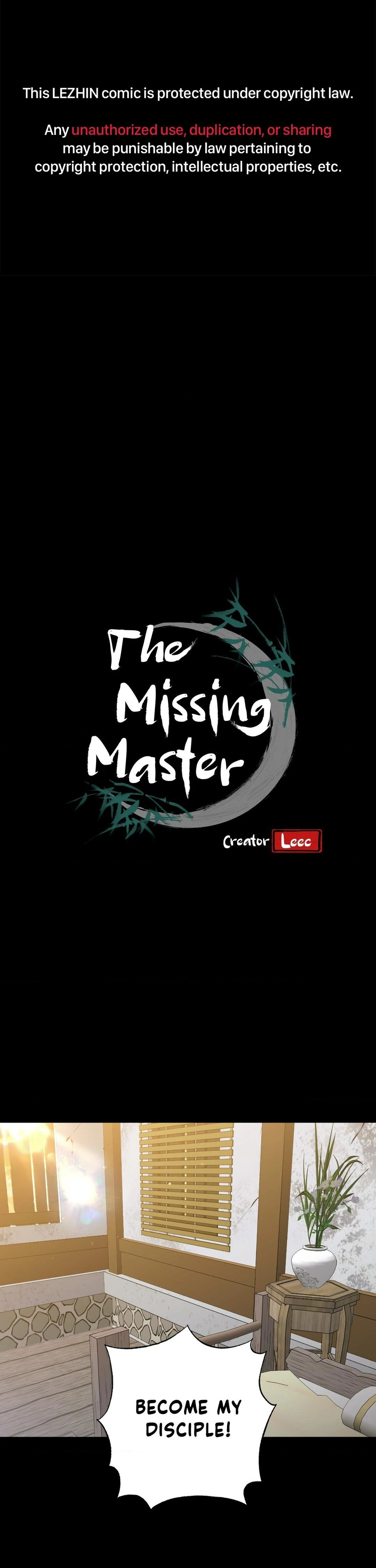 The Missing Master [Official] - Chapter 13 manhwa