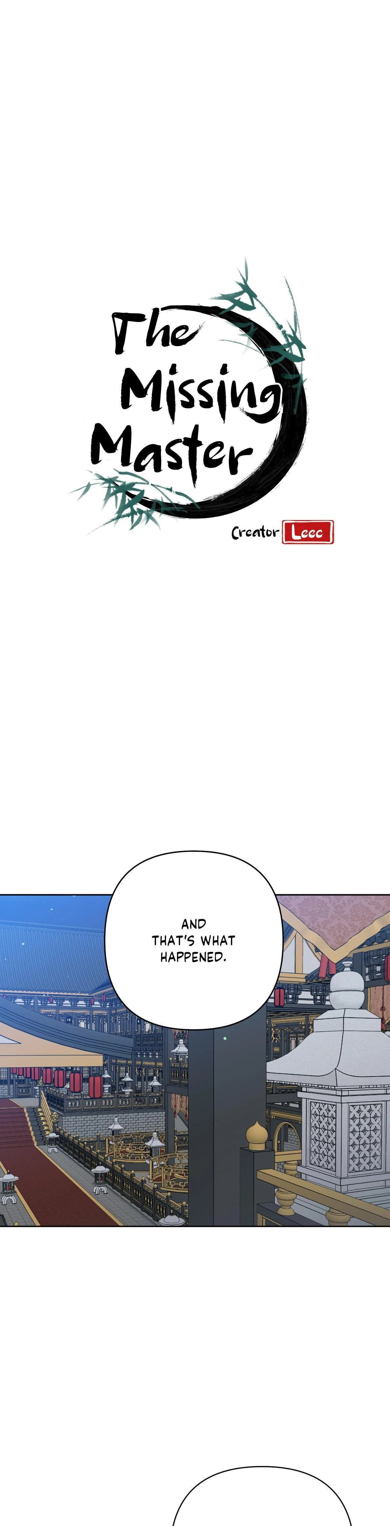 The Missing Master [Official] - Chapter 19 manhwa