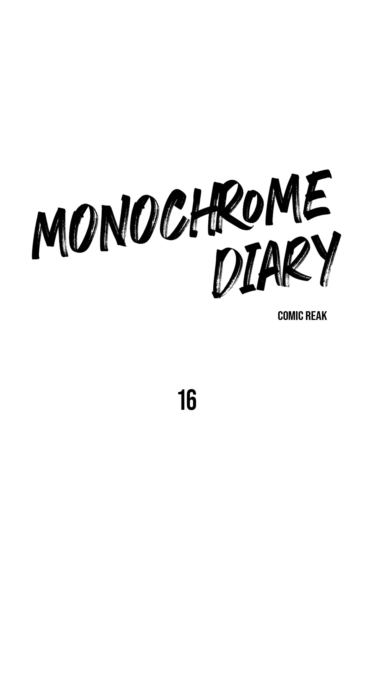 Monochrome Diary [Official] - Chapter 16 manhwa
