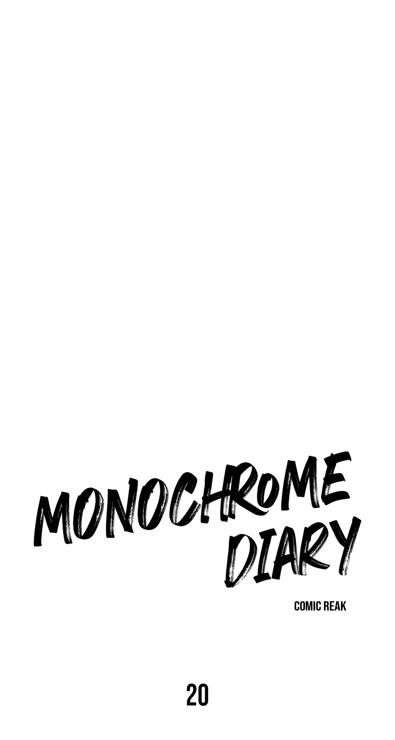 Monochrome Diary [Official] - Chapter 20 manhwa
