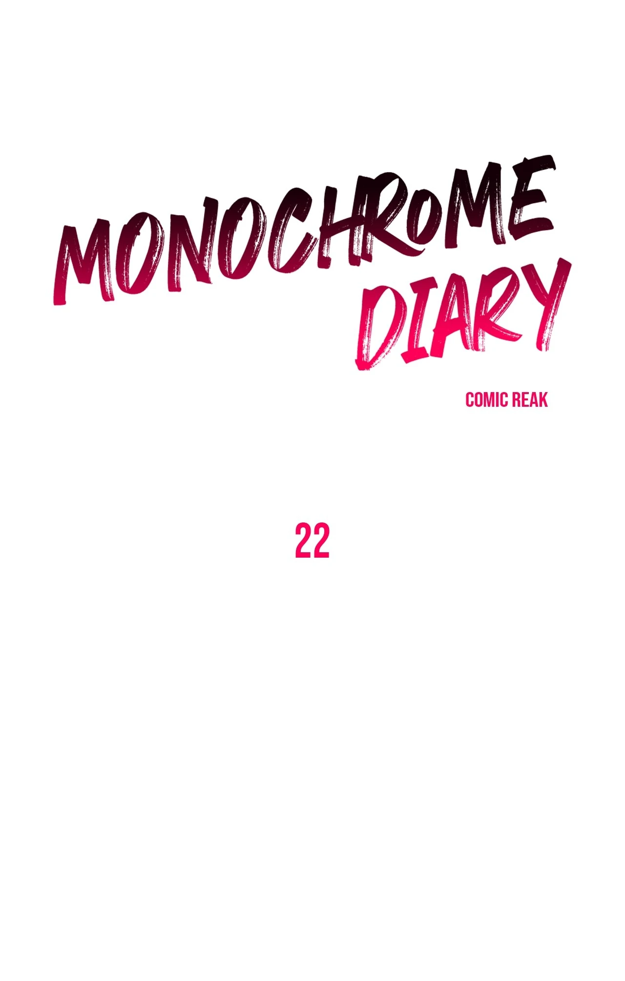 Monochrome Diary [Official] - Chapter 22 manhwa