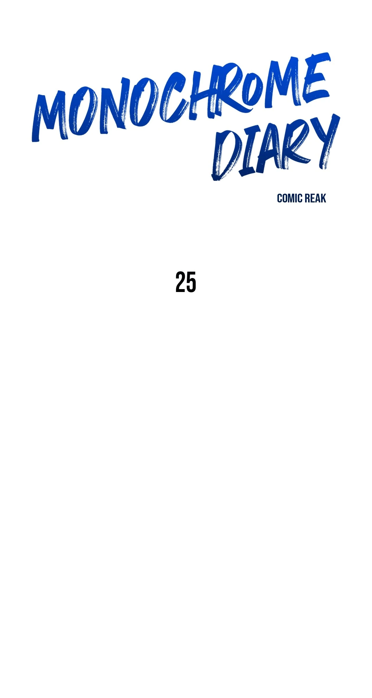 Monochrome Diary [Official] - Chapter 25 manhwa