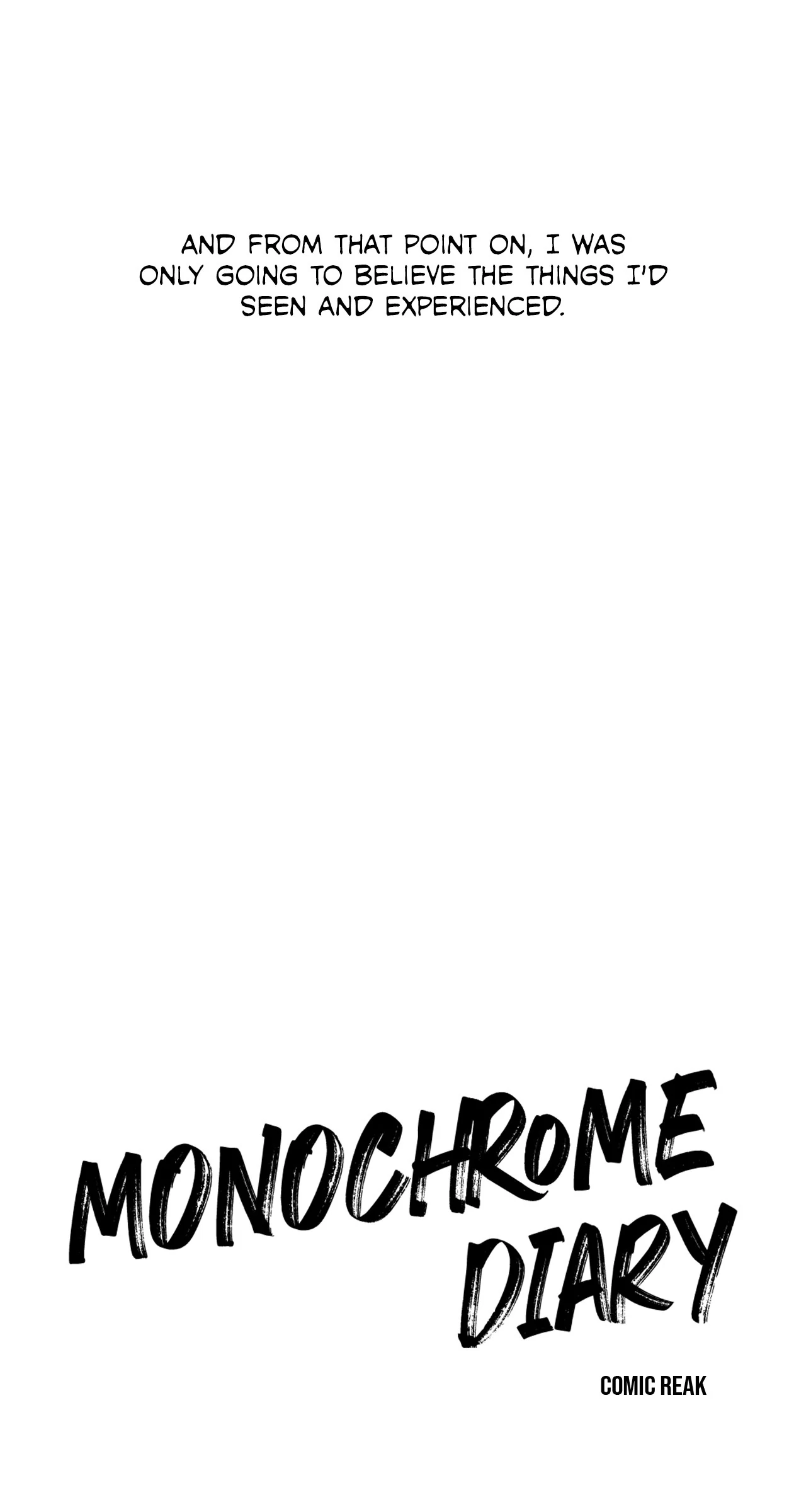 Monochrome Diary [Official] - Chapter 3 manhwa