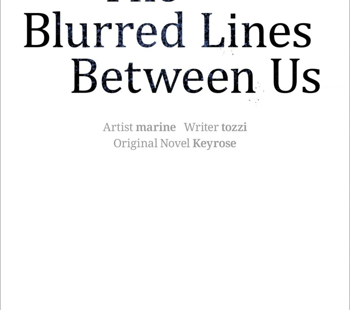 The Blurred Lines Between Us [Official] - Chapter 17 manhwa