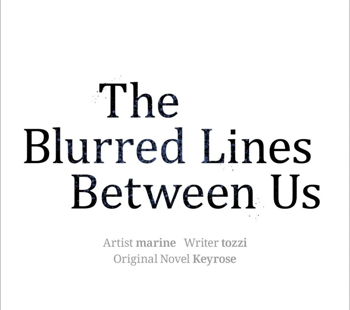 The Blurred Lines Between Us [Official] - Chapter 20 manhwa