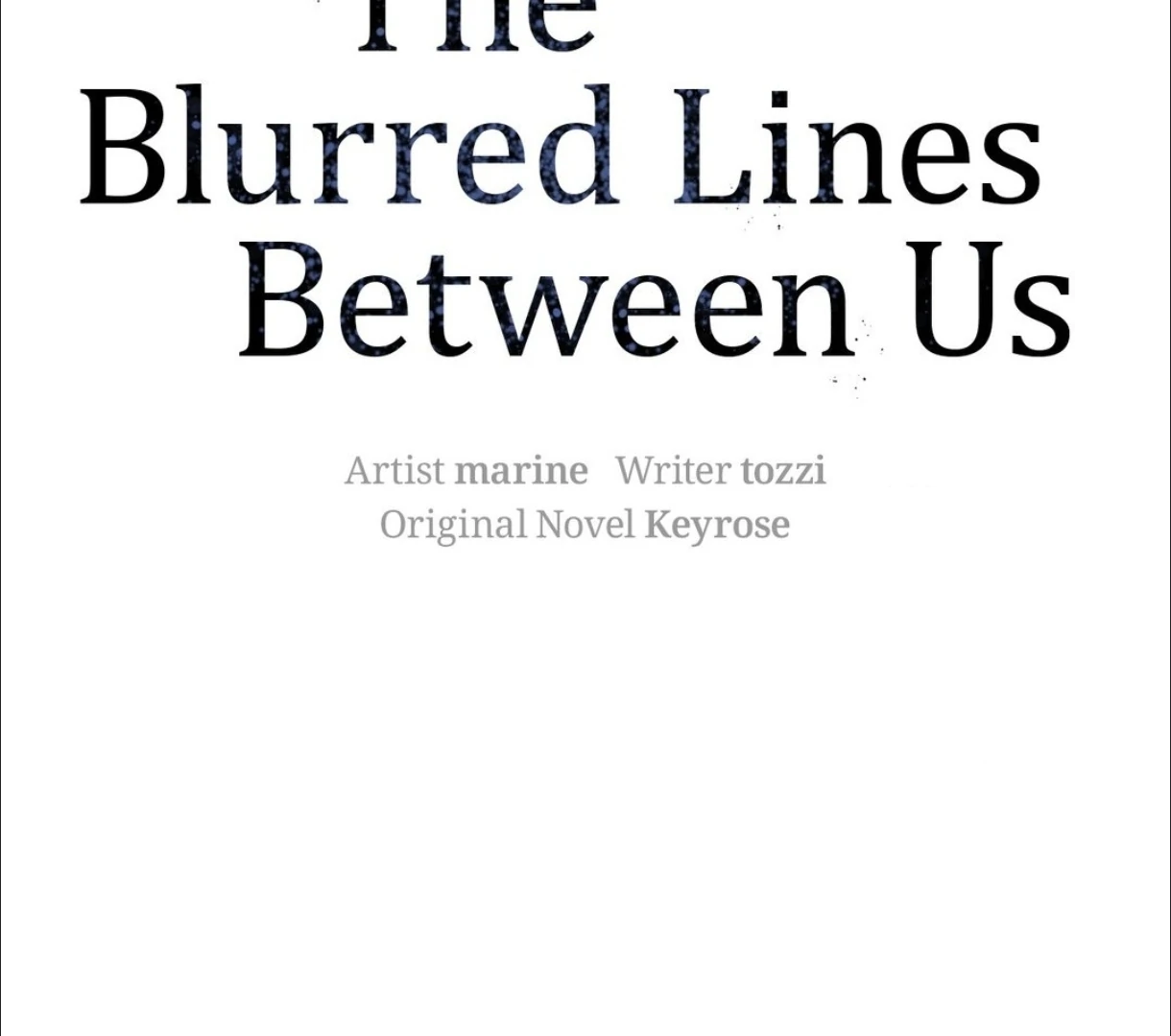 The Blurred Lines Between Us [Official] - Chapter 22 manhwa