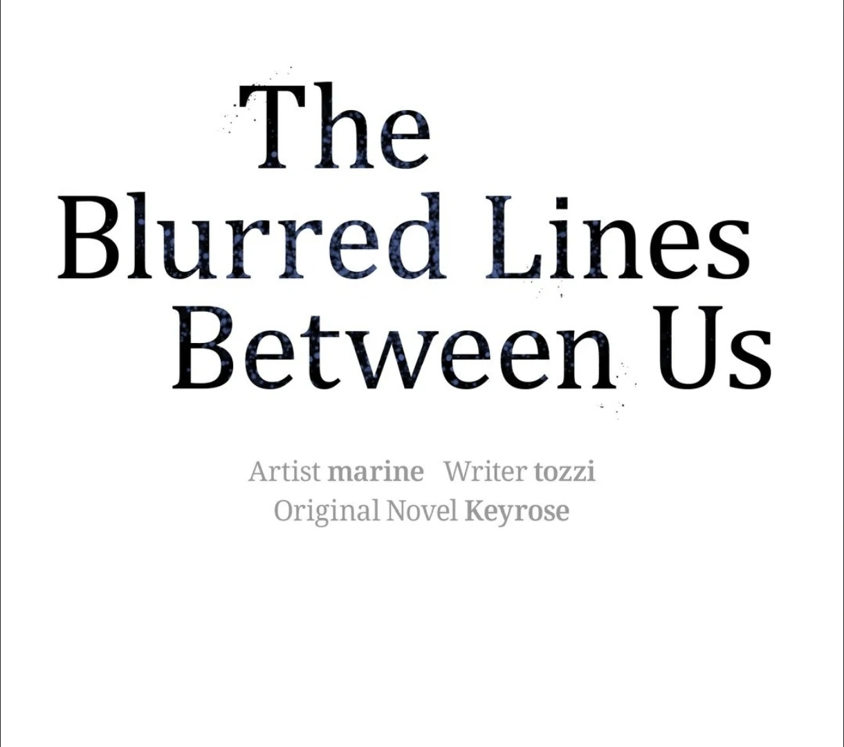 The Blurred Lines Between Us [Official] - Chapter 6 manhwa