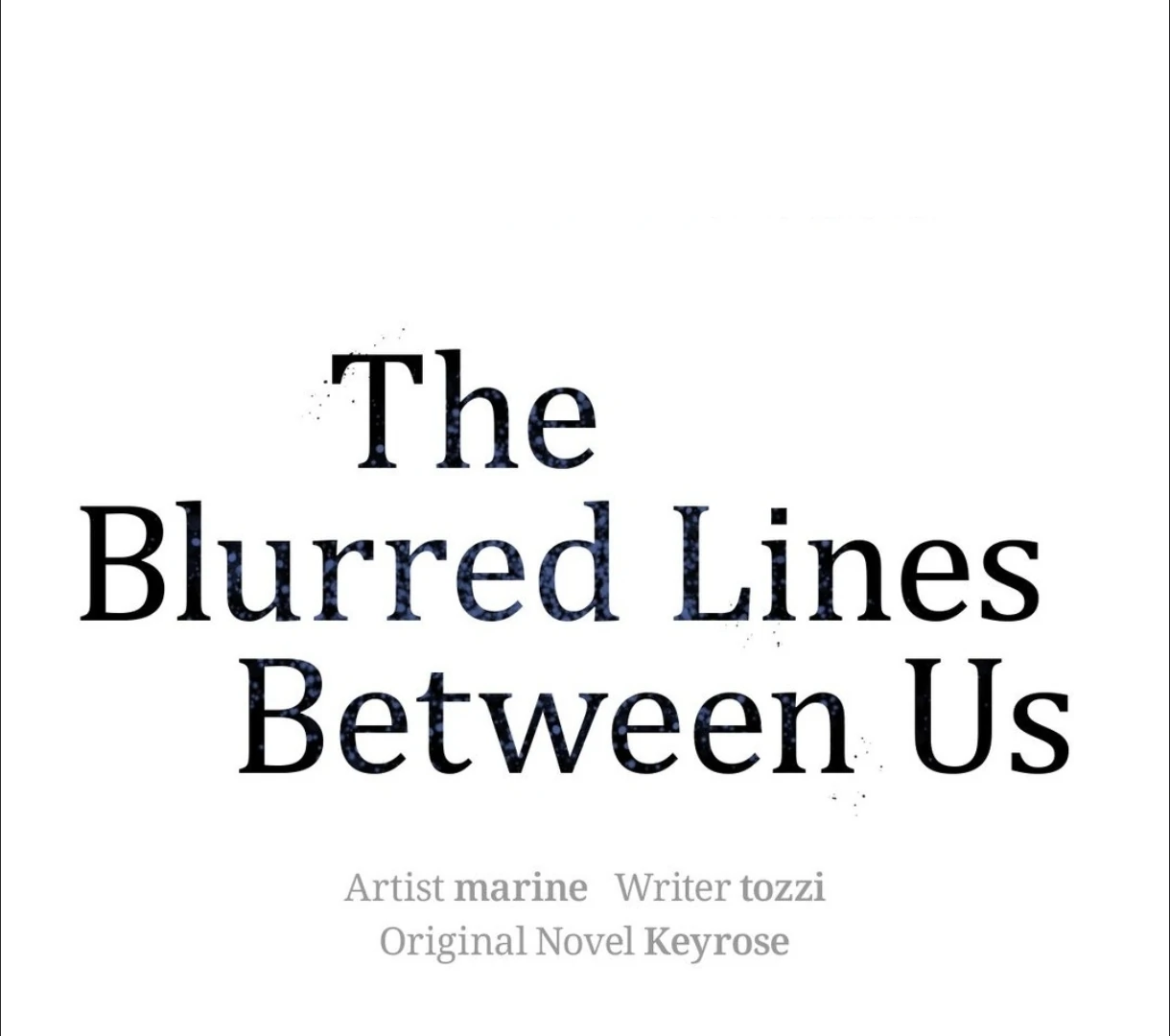 The Blurred Lines Between Us [Official] - Chapter 8 manhwa