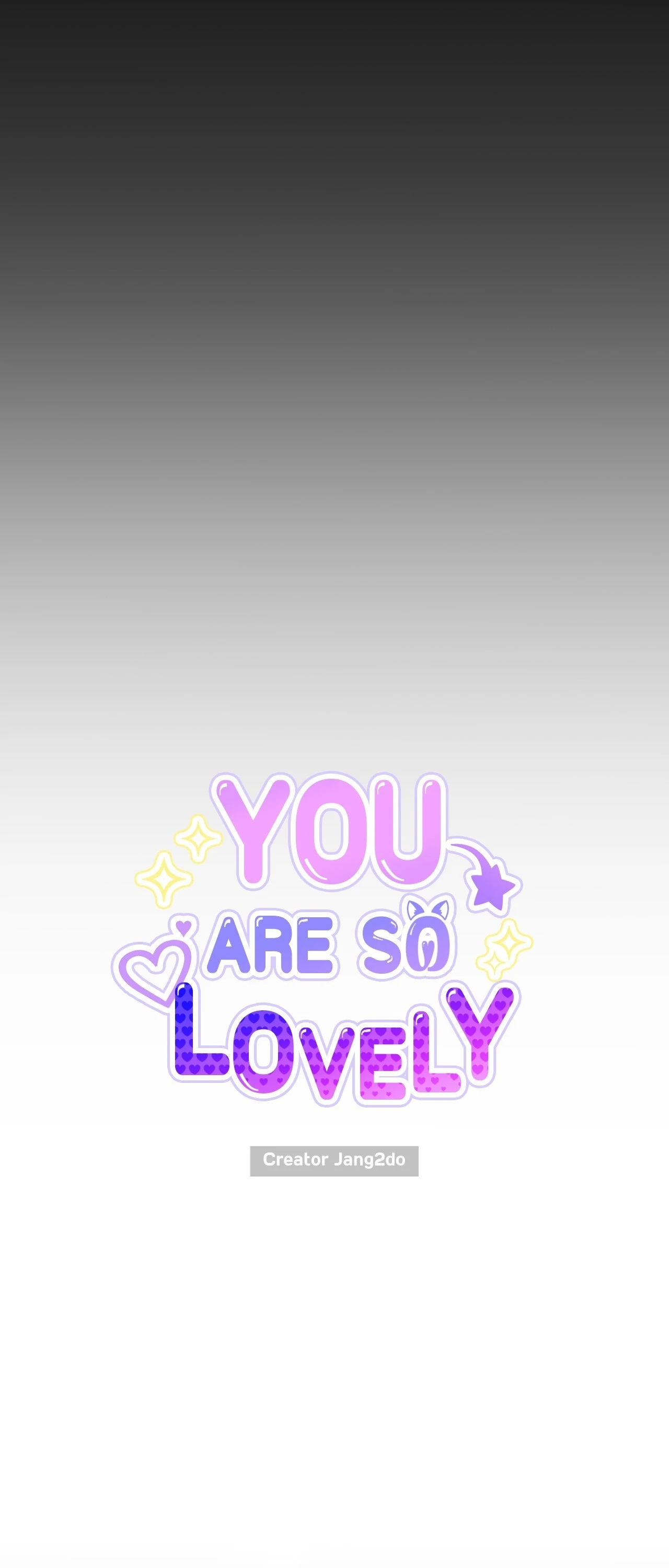 You Are So Lovely  [Official] - Chapter 1 manhwa