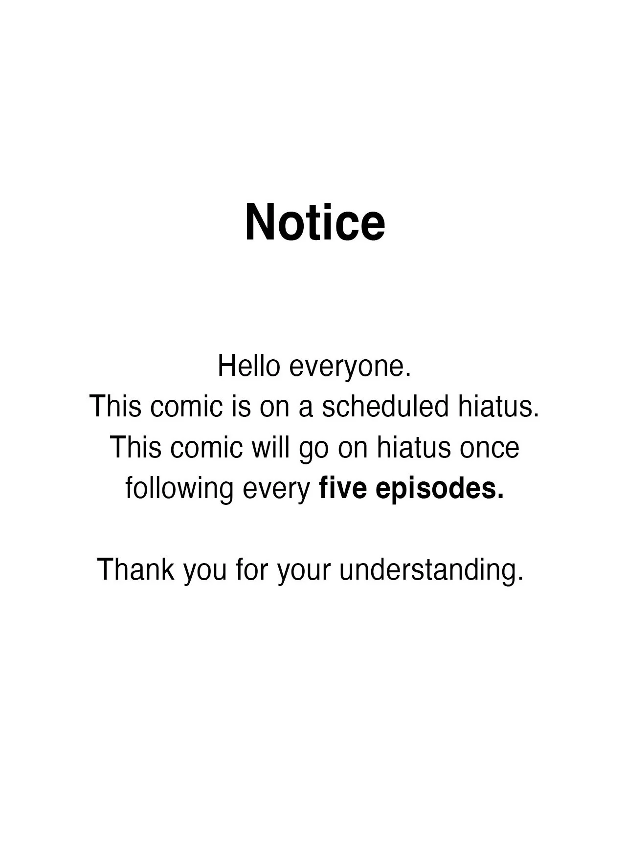 A Crown of Thorns - Schedule Change manhwa