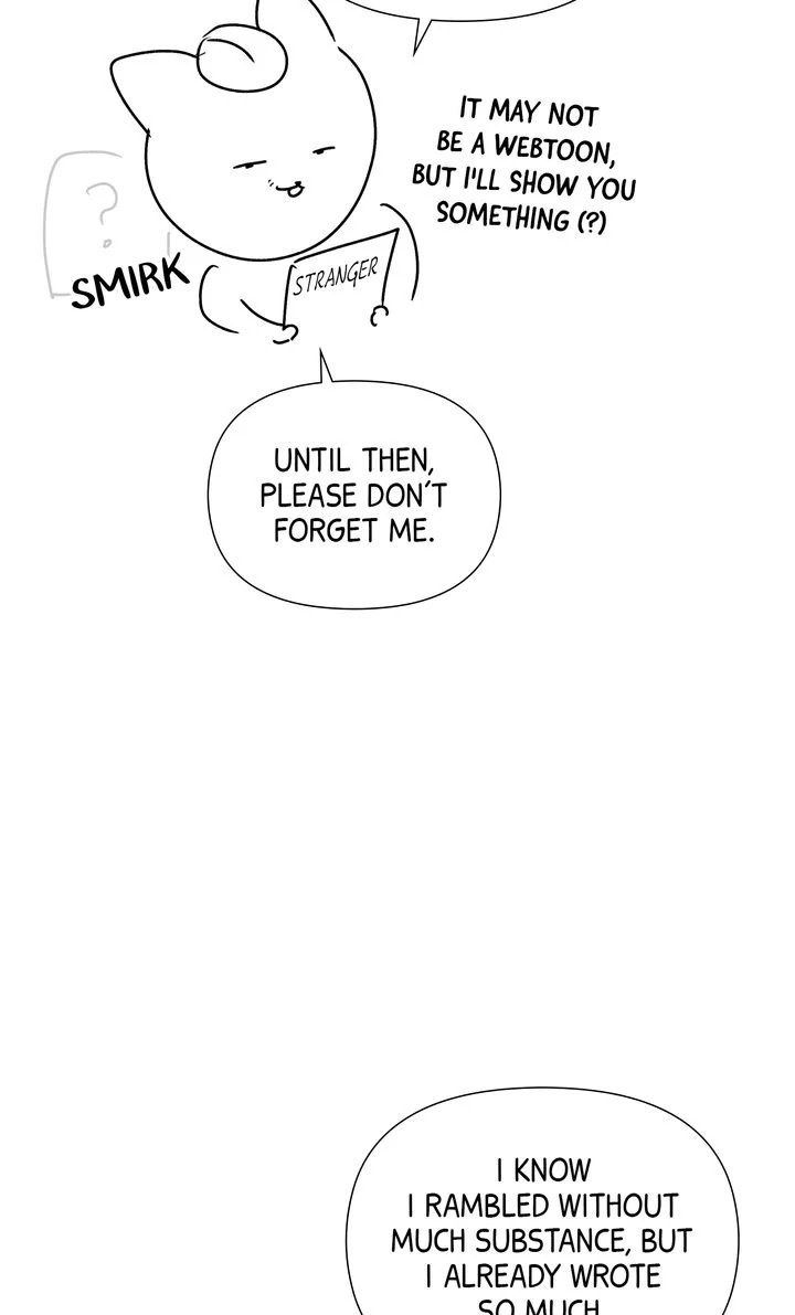 Stranger [Mature Official] - Afterword manhwa
