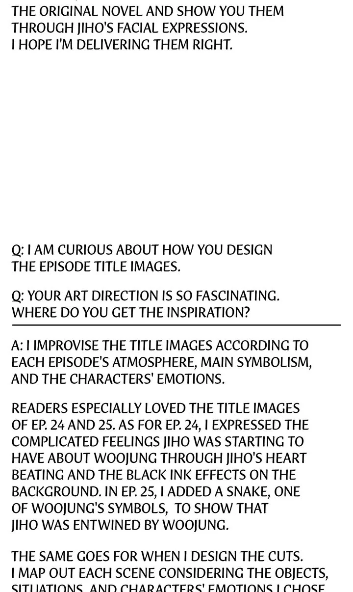 Stranger [Mature Official] - Creator's Note manhwa