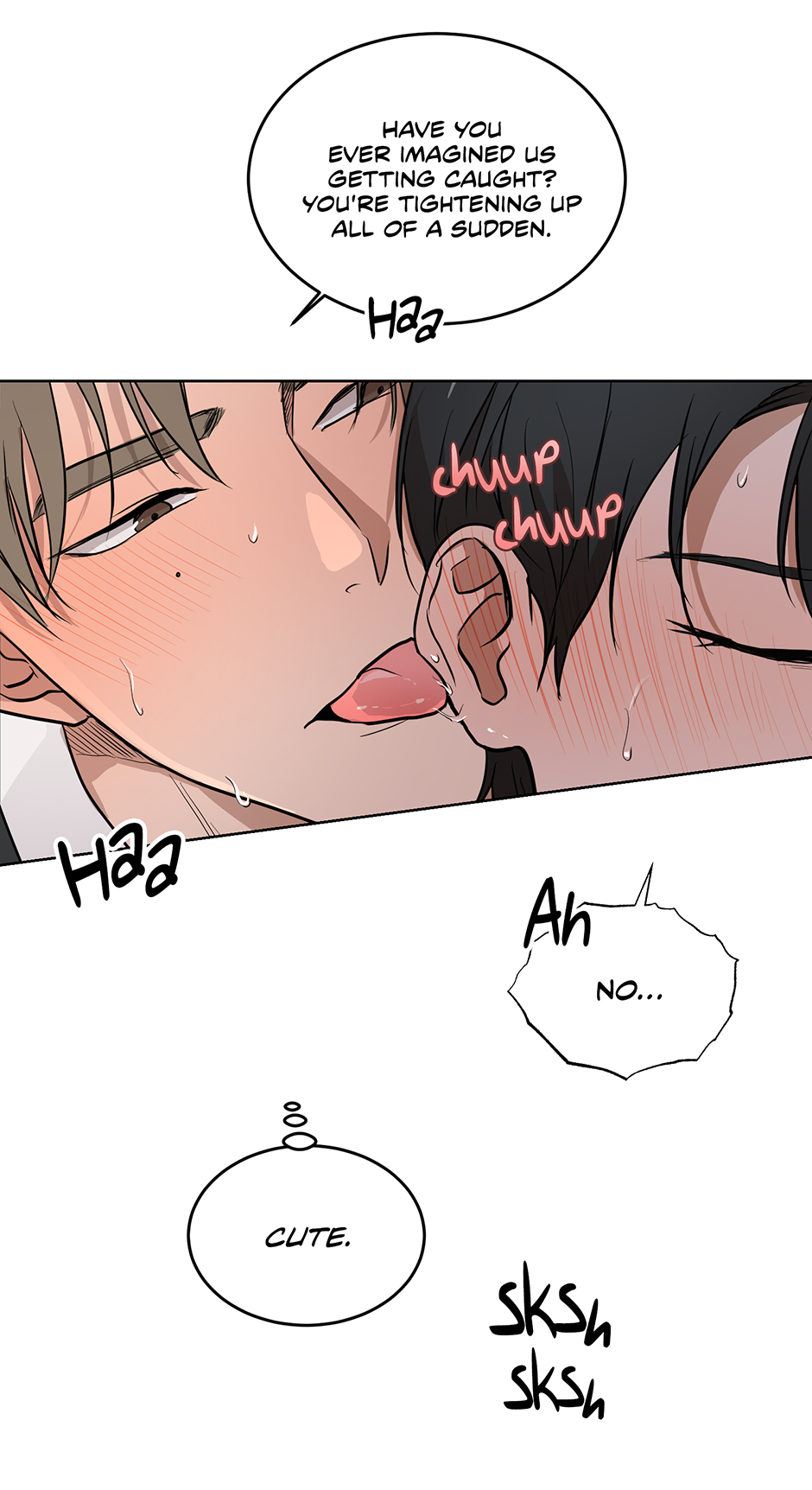 Melting Flirting Cookie (Mature) [Official] - 35. Whispers manhwa