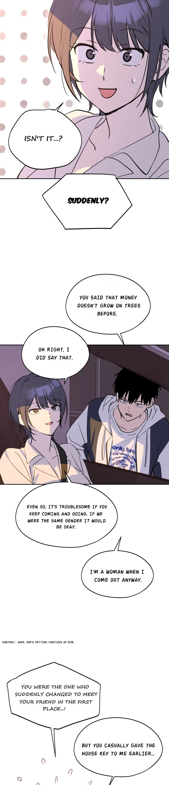 Today’s Han Yoil is a Woman [Kontoru] - Chapter 13 manhwa
