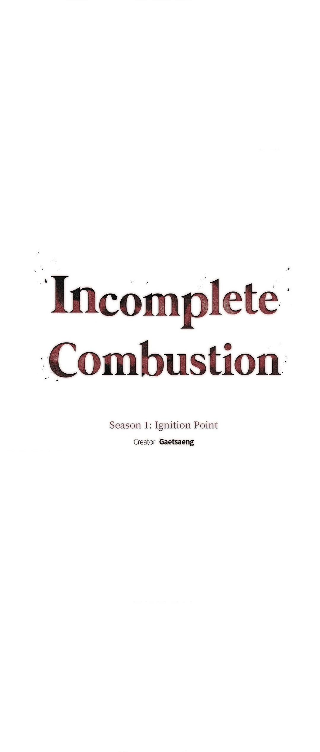Incomplete Combustion - Chapter 5 manhwa