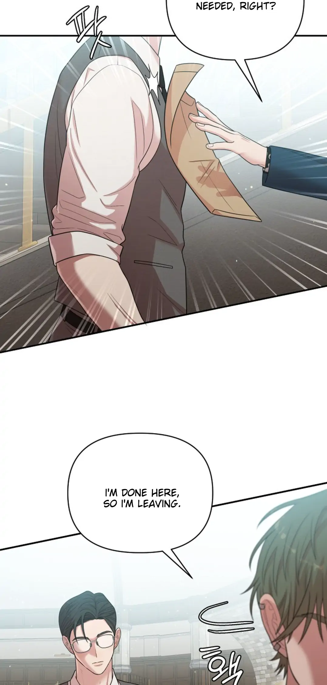 Chairman, Cut the crap - Chapter 13 manhwa