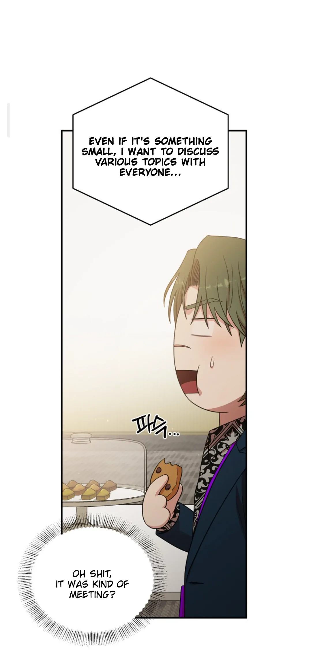 Chairman, Cut the crap - Chapter 13 manhwa