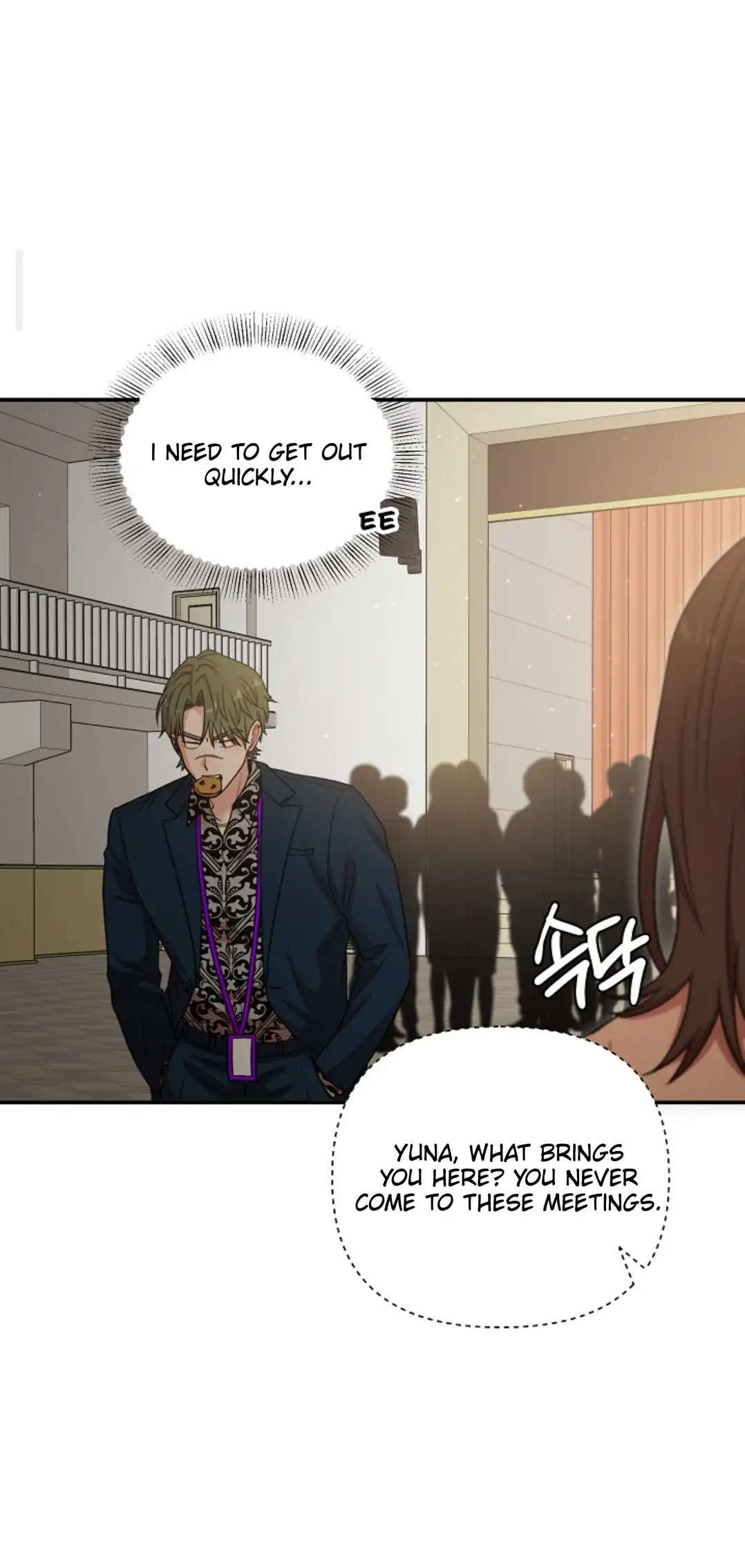 Chairman, Cut the crap - Chapter 13 manhwa