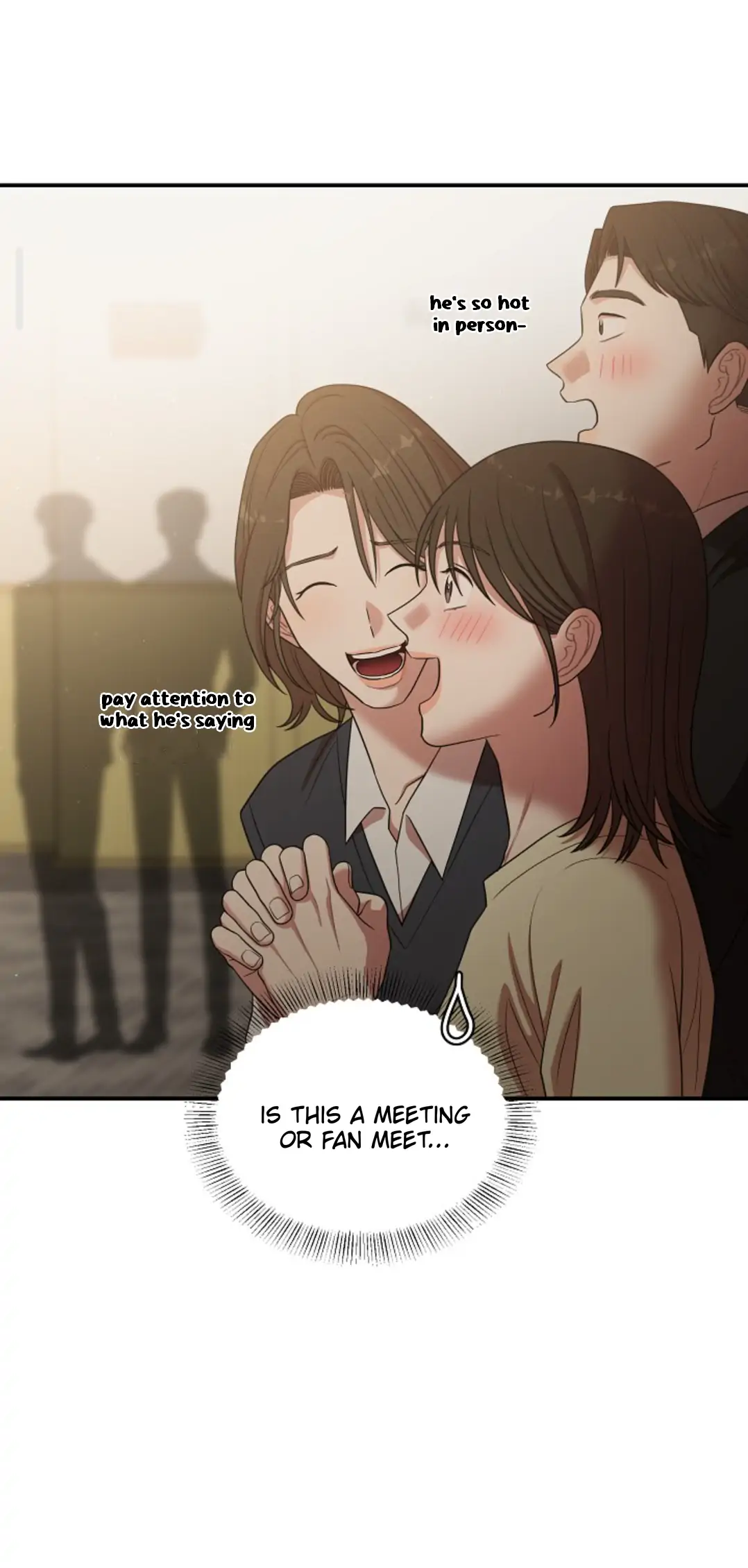 Chairman, Cut the crap - Chapter 13 manhwa
