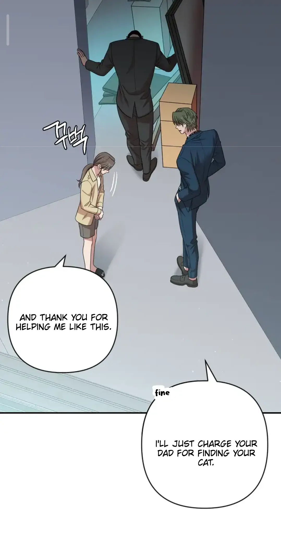 Chairman, Cut the crap - Chapter 14 manhwa