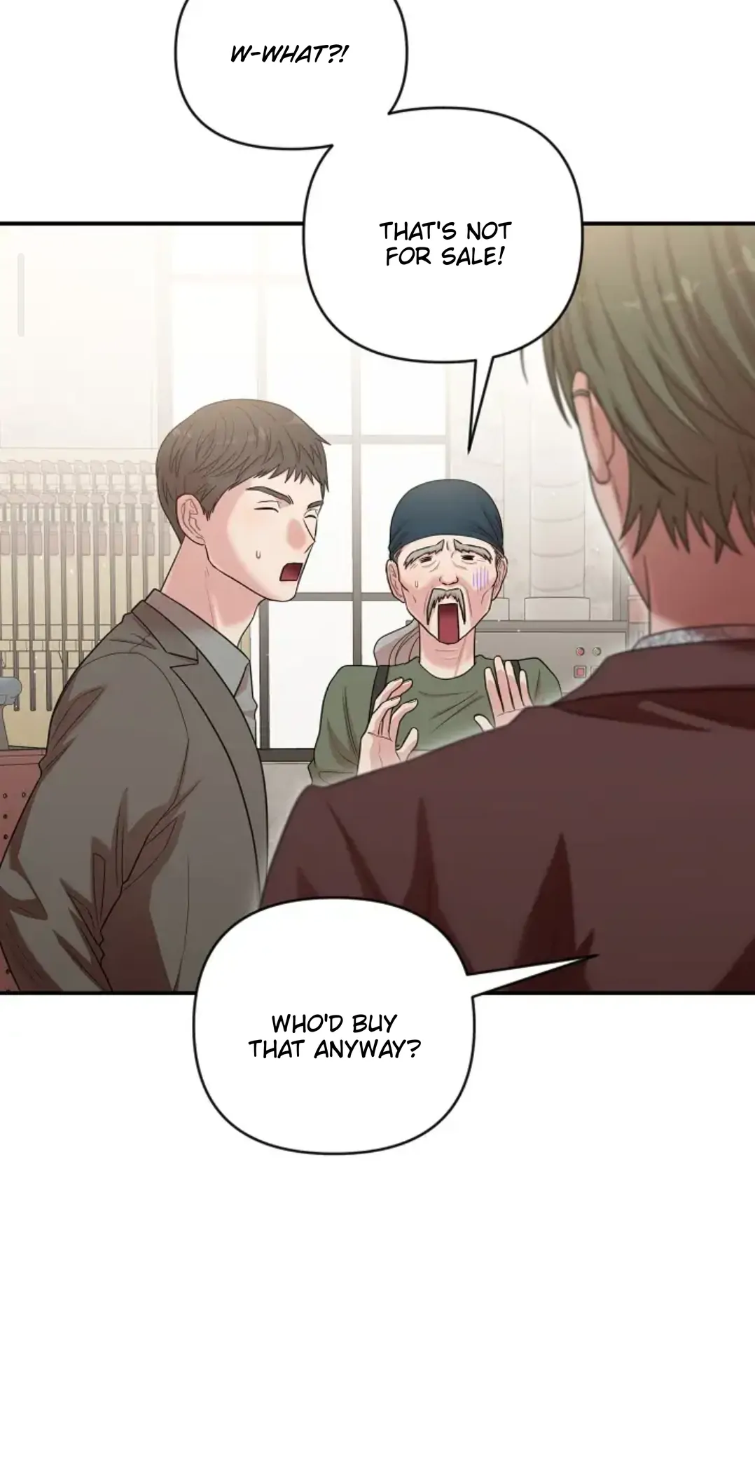 Chairman, Cut the crap - Chapter 15 manhwa