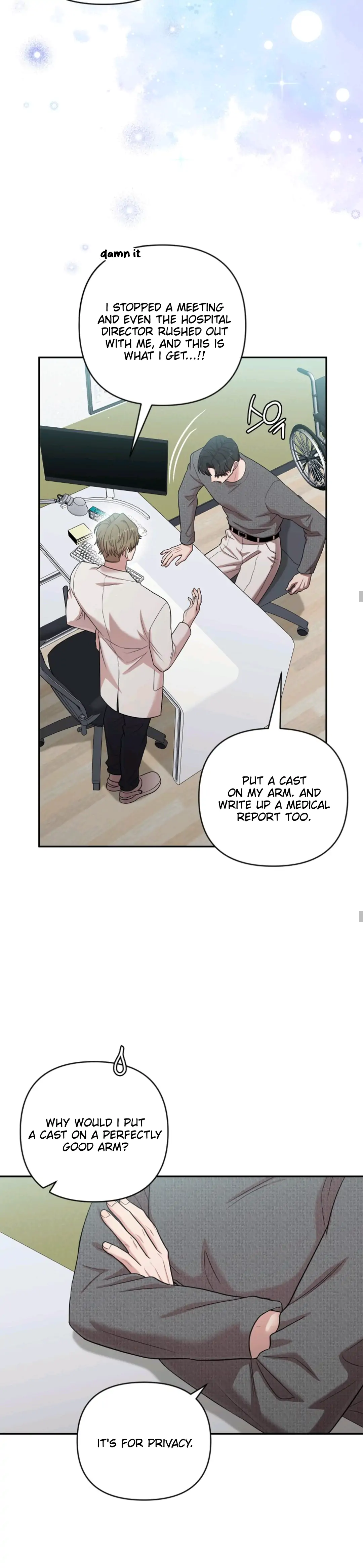 Chairman, Cut the crap - Chapter 16 manhwa