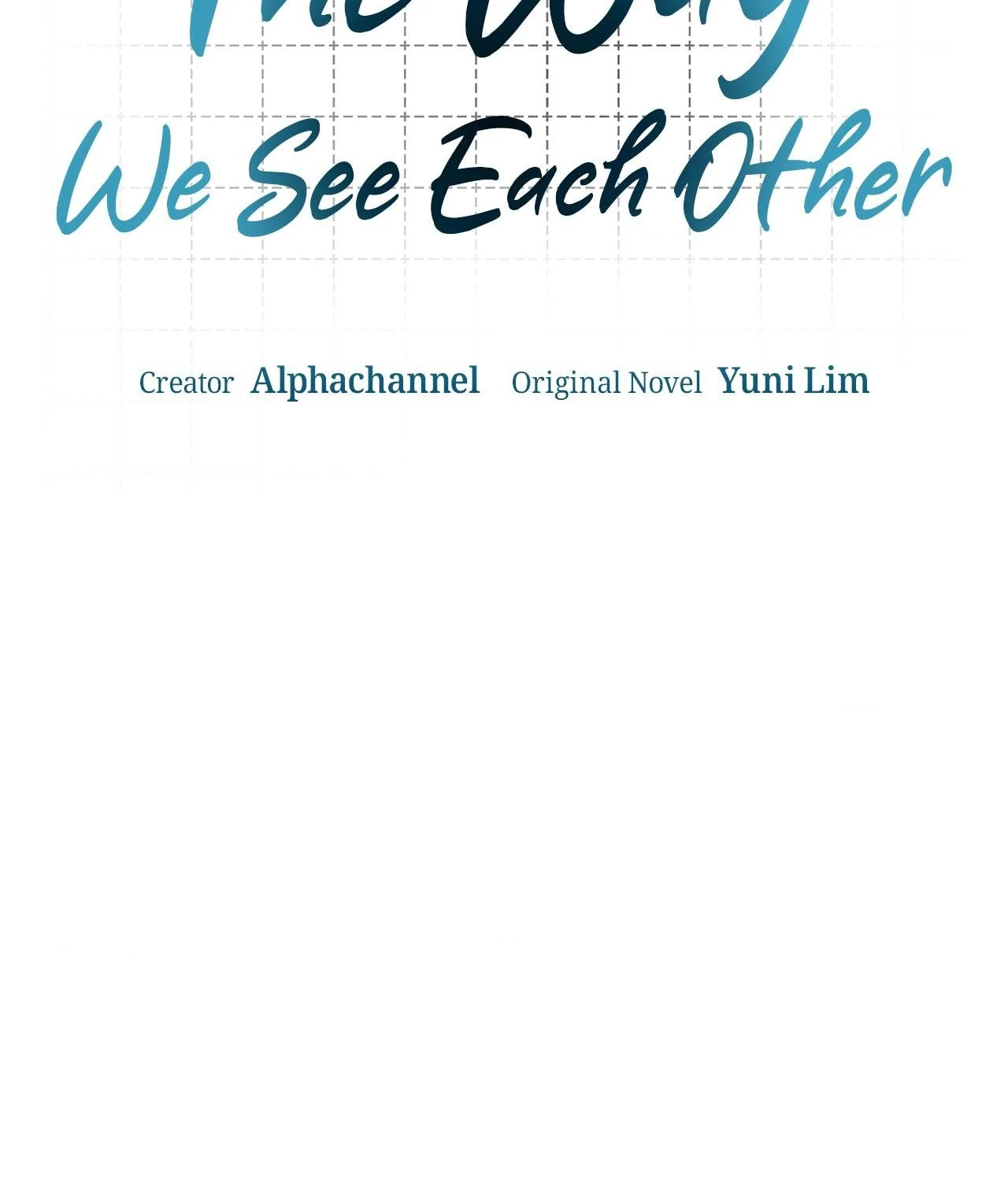 The Way We See Each Other - Chapter 27 manhwa