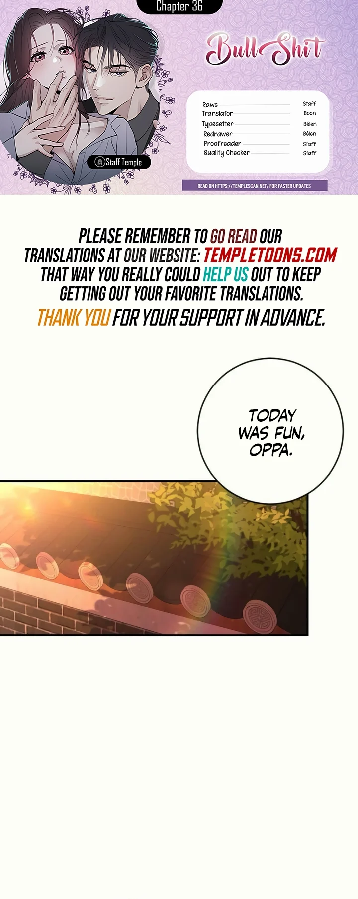 Bullshit [Temple Scan] - Chapter 36 manhwa