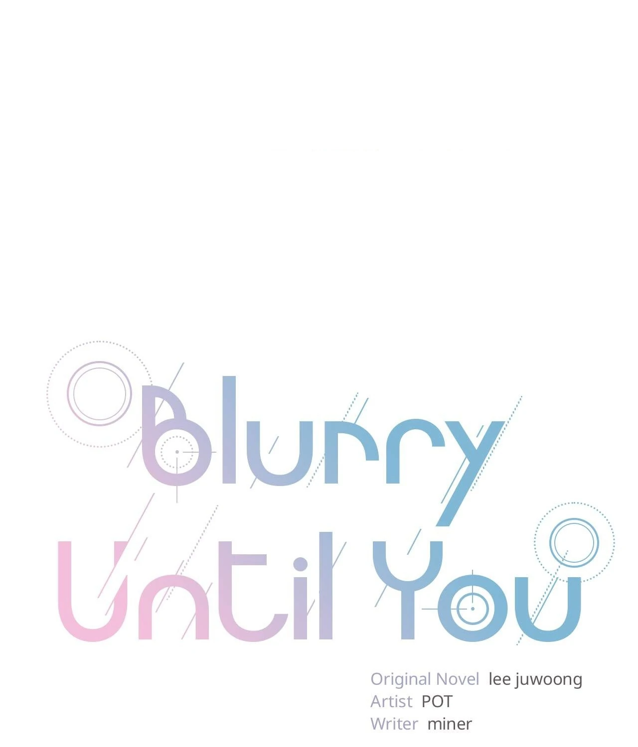 Blurry Until You [Official] - Chapter 14 manhwa
