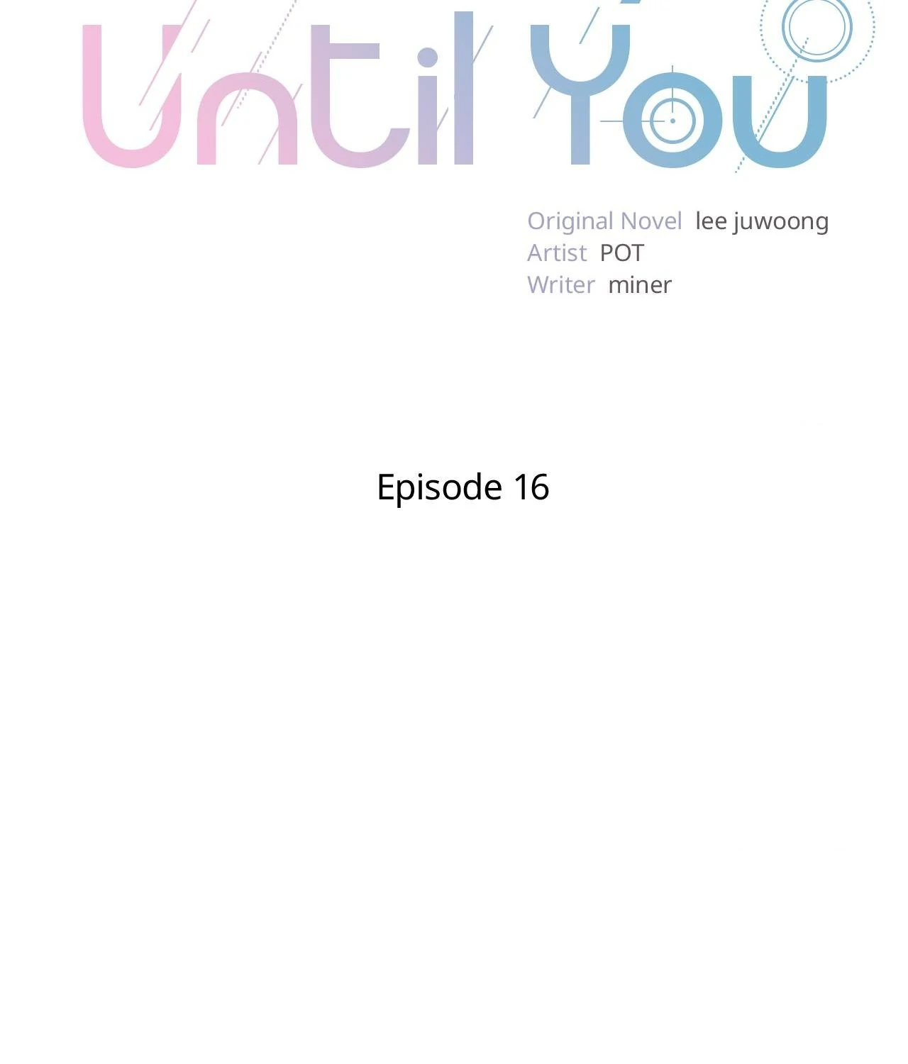 Blurry Until You [Official] - Chapter 16 manhwa