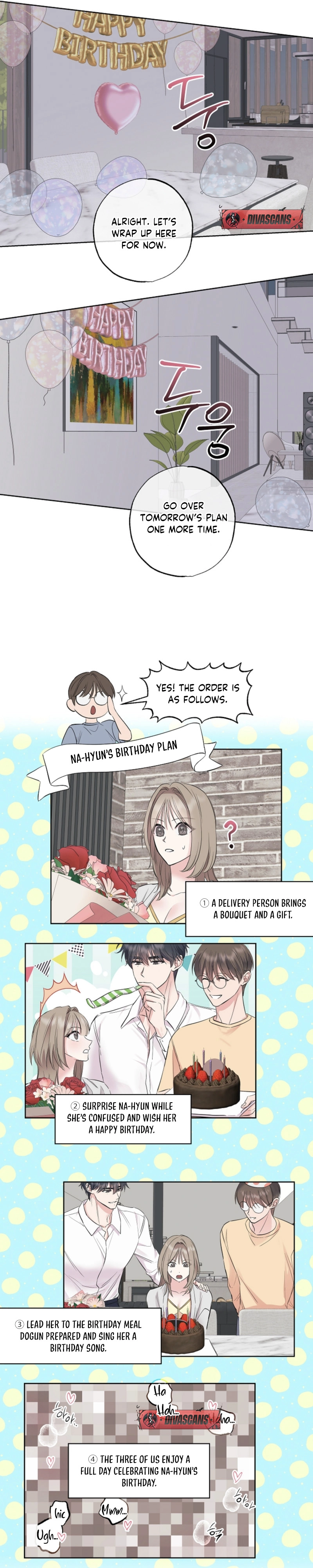 The Four Of Us Have A 0 Chon Relationship (Diva Scans) - Chapter 30 manhwa