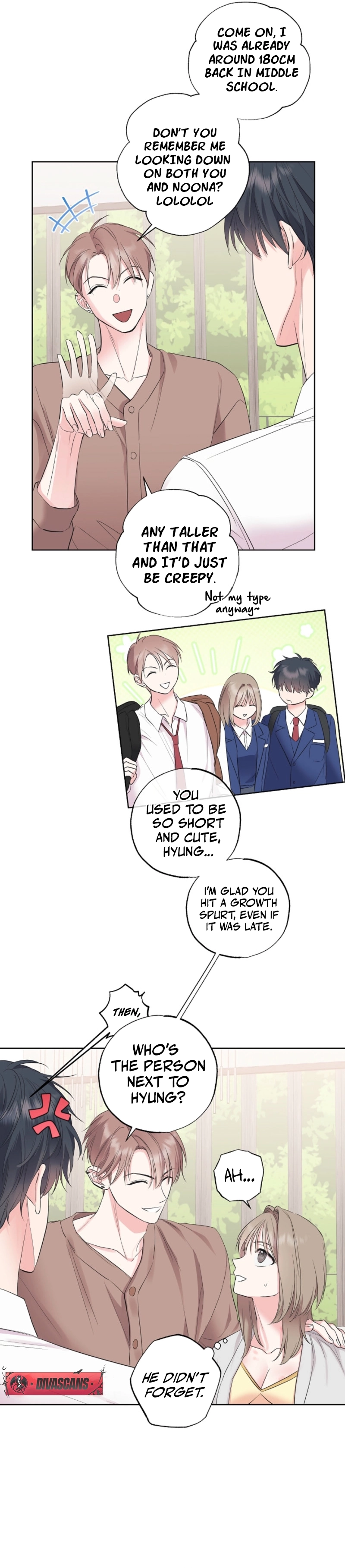 The Four Of Us Have A 0 Chon Relationship (Diva Scans) - Chapter 31 manhwa