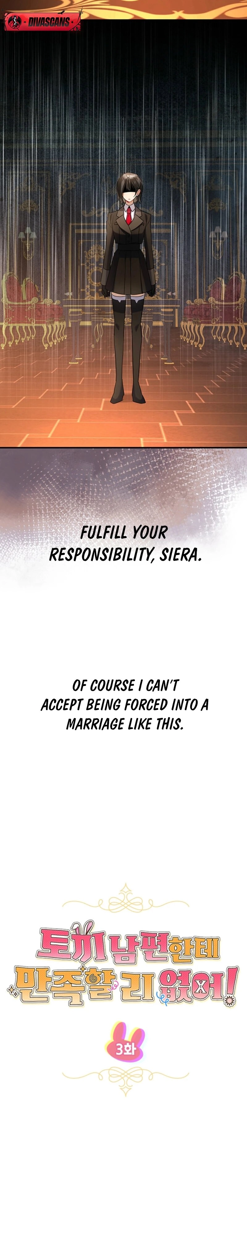 There’s no way I’d be satisfied with a rabbit husband! (Diva Scans) - Chapter 3 manhwa