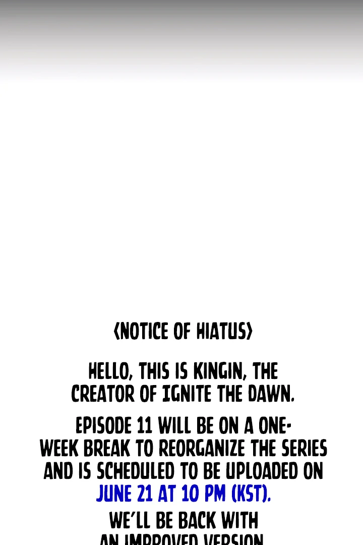 Pearl Boy : Ignite the Dawn [Official] - Chapter 10 + Hiatus Notice manhwa