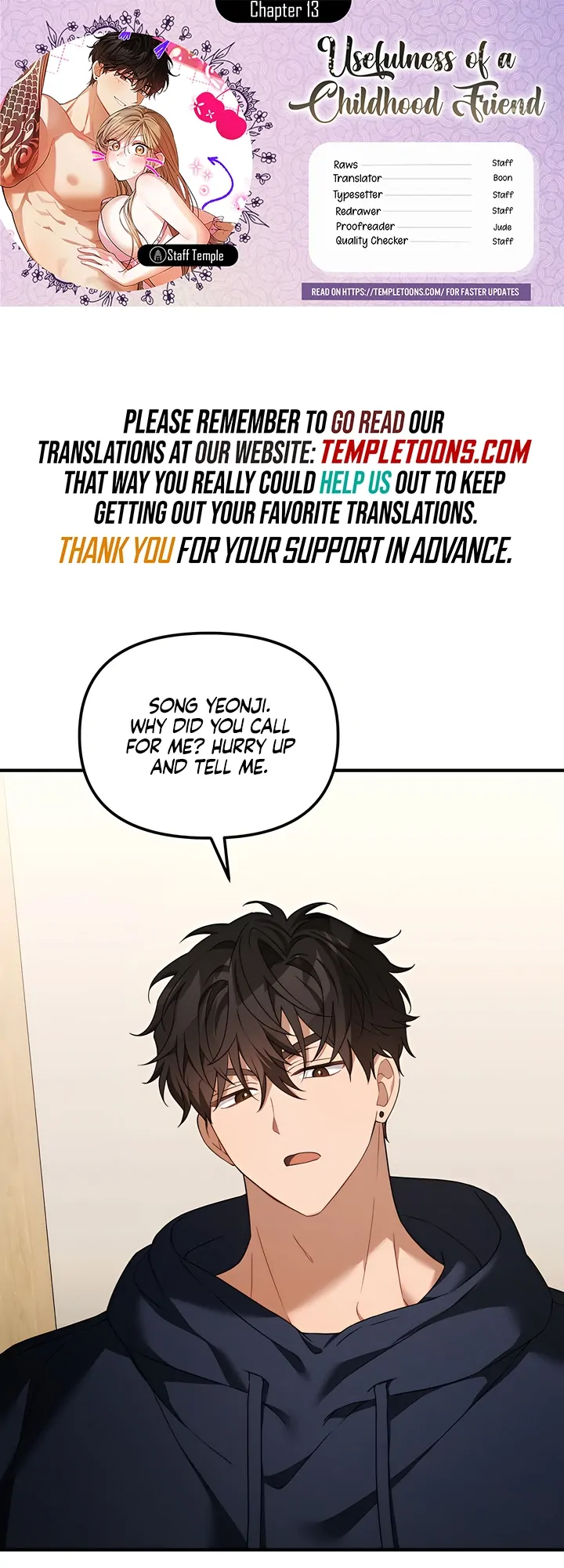 The usefulness of a childhood friend [+19] [Luna Toons] - Chapter 13 manhwa