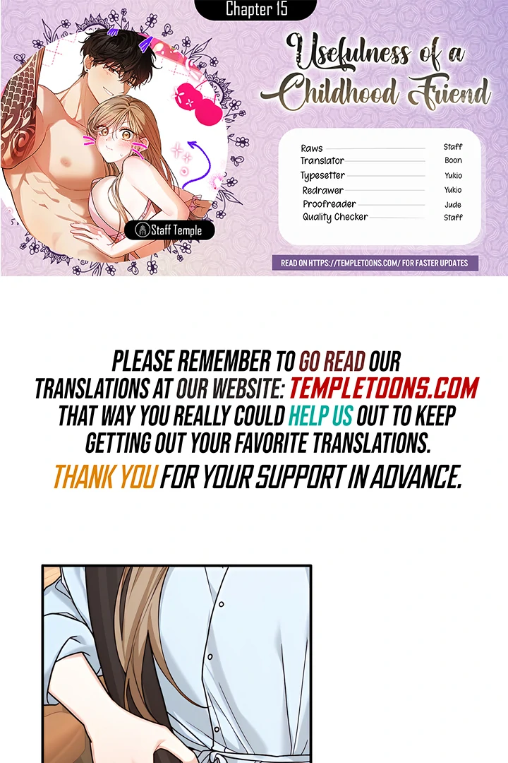The usefulness of a childhood friend [+19] [Luna Toons] - Chapter 15 manhwa