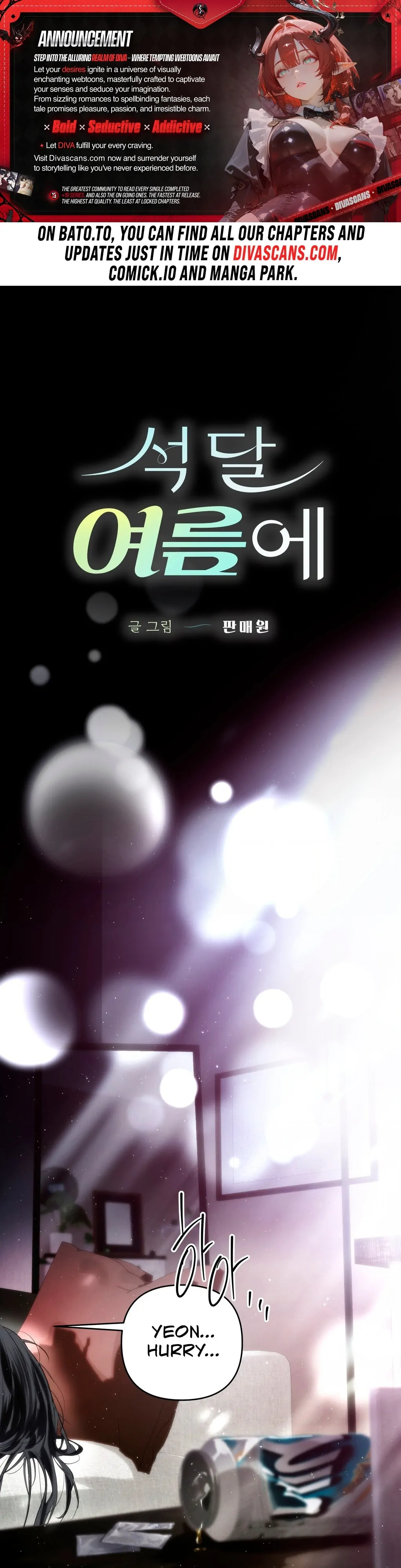 Three Months of Summer (Diva Scans) - Chapter 34 manhwa